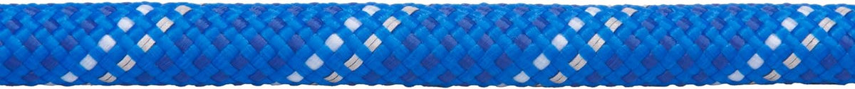 Heavy Duty Rope Dog Leash with Locking Carabiner Clip, Blue Pool Color